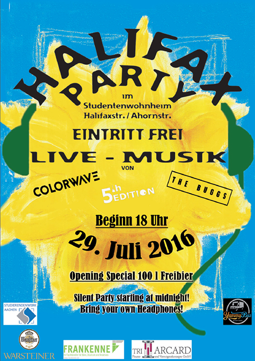 HalifaxParty! Studierendenwerk Aachen